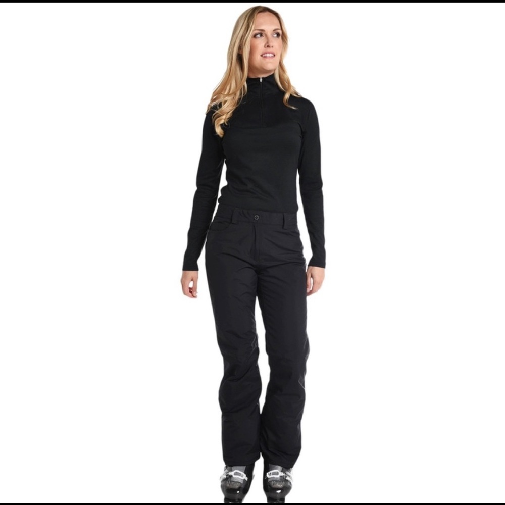 Obermeyer Jewel Jean Pant Snow Ski Winter Slim Fit Size 10 Short Black